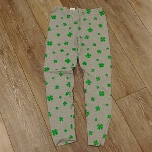 Shamrock girls leggings. Never worn. Final price.